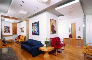 Ο χώρος αναμονής του κέντρου ΑΦΡΟΔΙΤΗ