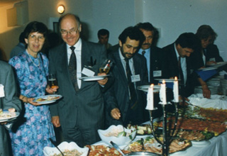 Ο προσκεκλημένος καθηγητής Dr. med. Klaus Koegel με τη σύζυγό του