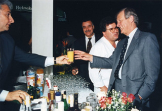 Υποδοχή στο Roof Garden του  Χειρουργικού  Κέντρου Ρινοπλαστικής ΑΦΡΟΔΙΤΗ