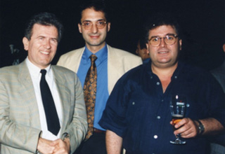 Ο Δρ. Δημήτριος Γκέλης (αριστερά), ομιλητής στο 2ο σεμινάριο Ρινοπλαστικής