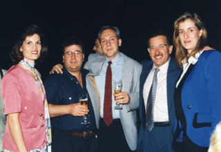 Ο Dr. med. Β. Παυλιδέλης με φίλους συναδέλφους, άλλων ειδικοτήτων