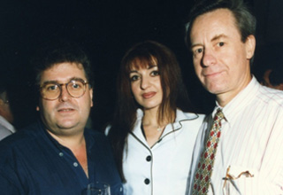 Ο Dr. med. Β. Παυλιδέλης με το  Διευθυντή, χειρουργό κ. Σπύρο Ρίζο