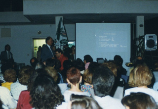 Ομιλία του Καθηγητή  ΩΡΛ κ. Ε. Χελιδόνη