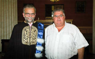 Prof. W. Gubisch και Dr. med. B. Παυλιδέλης.