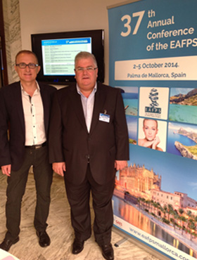 Dr. Μ. Tomas, Μαγιόρκα Ισπανίας, Πρόεδρος του Συνεδρίου και Dr. med. B. Παυλιδέλης