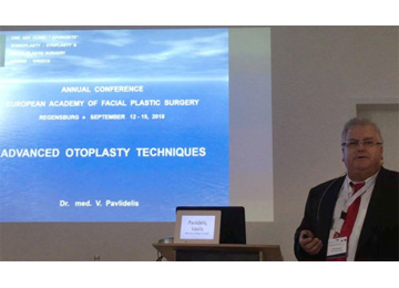 Ο Dr. med. B. Παυλιδέλης ομιλητής, Regensburg 2018