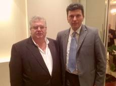 Mε το διοργανωτή του Σεμιναρίου, Καθ. κ. Ι. Κωνσταντινίδη, Θεσ/νίκη