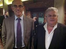 Με το διοργανωτή του Σεμιναρίου, Καθ. κ. Ι. Μπιζάκη, Λάρισα