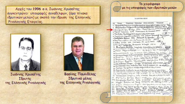 Διαφάνειες από την ομιλία του συναδέλφου Θεόδωρου Σφήκα (Θεσσαλονίκη)