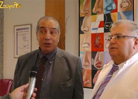 O Πρόεδρος του Πανελλήνιου Ιατρικού Συλλόγου κ. Μ.Βλασταράκος