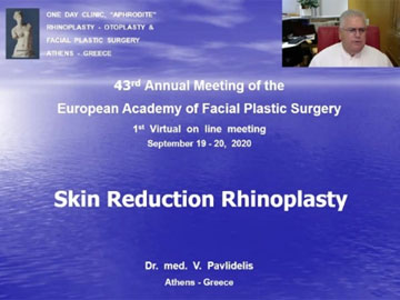 Εισαγωγική διαφάνεια από την ομιλία του Dr. med. B. Παυλιδέλη.